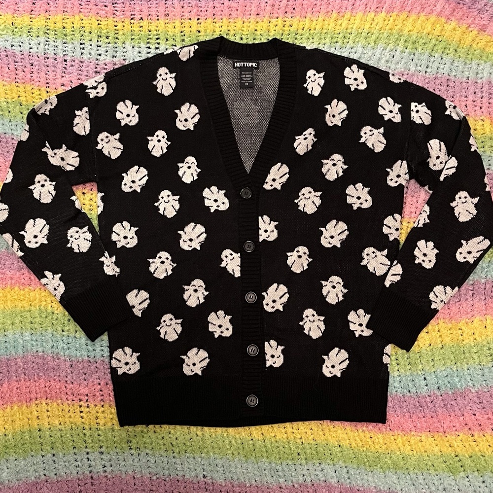 Ghost cardigan